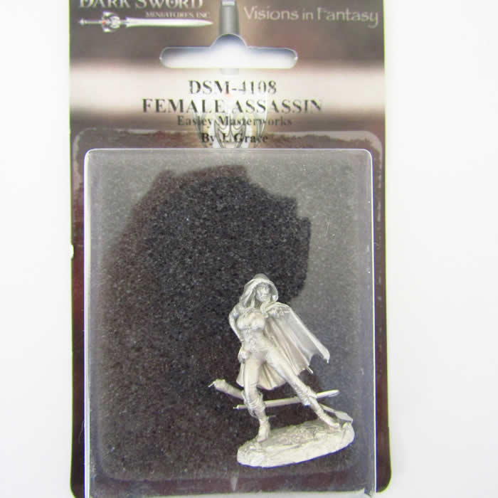 DSM4108 Female Assassin Miniature Easley Masterworks
