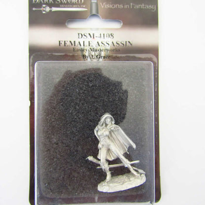 DSM4108 Female Assassin Miniature Easley Masterworks