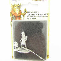 DSM4603 Arthur and Rankin Human Wizard with Familiar Miniature