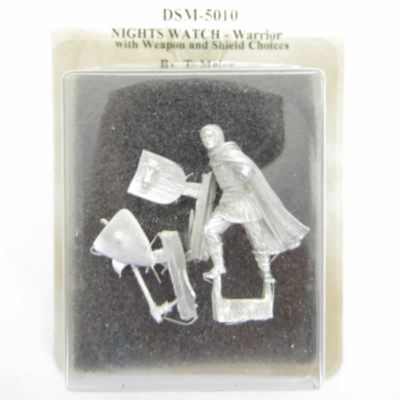 DSM5010 Nights Watch Warrior With Sword and Shield Miniature