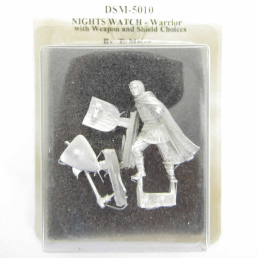 DSM5010 Nights Watch Warrior With Sword and Shield Miniature