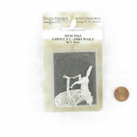 DSM5063 Ghost Direwolf Version 2 Miniature George R.R. Martin Masterworks Dark Sword Miniatures