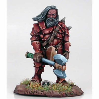 DSM7203 Male Swarven Fighter with Weapon Assortment Miniature