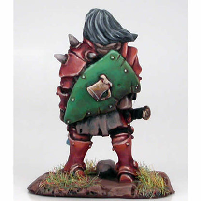 DSM7203 Male Swarven Fighter with Weapon Assortment Miniature