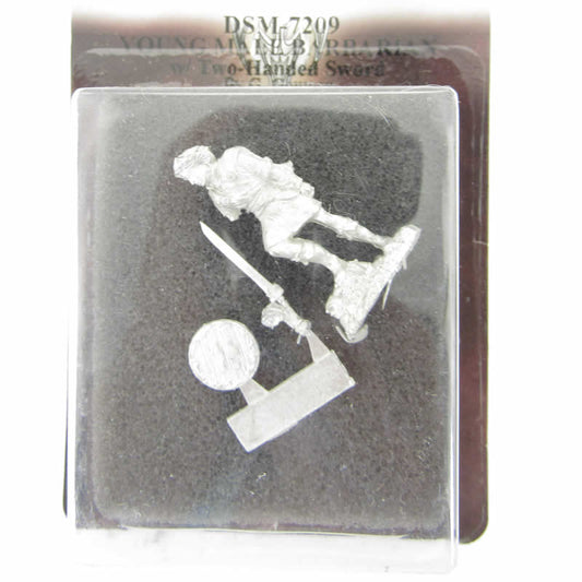 DSM7209 Young Male Barbarian with Sword Miniature Visions In Fantasy