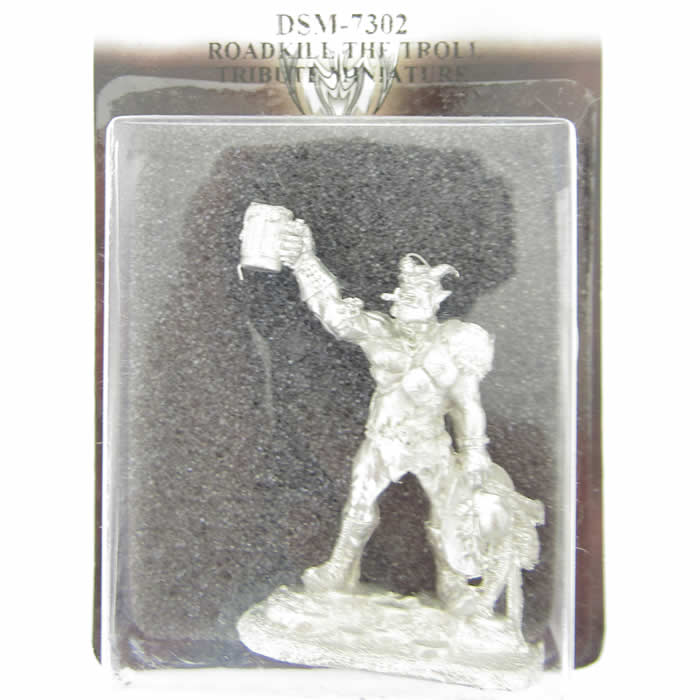 DSM7302 Roadkill The Troll Miniature Visions In Fantasy Dark Sword
