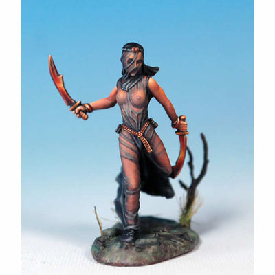 DSM7326 Female Veiled Assassin Miniature Visions In Fantasy