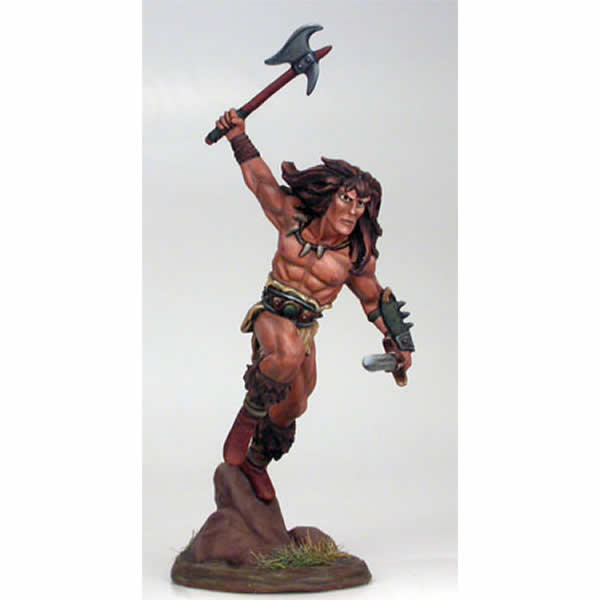 DSM7401 Dual Wield Male Barbarian Miniature Visions In Fantasy