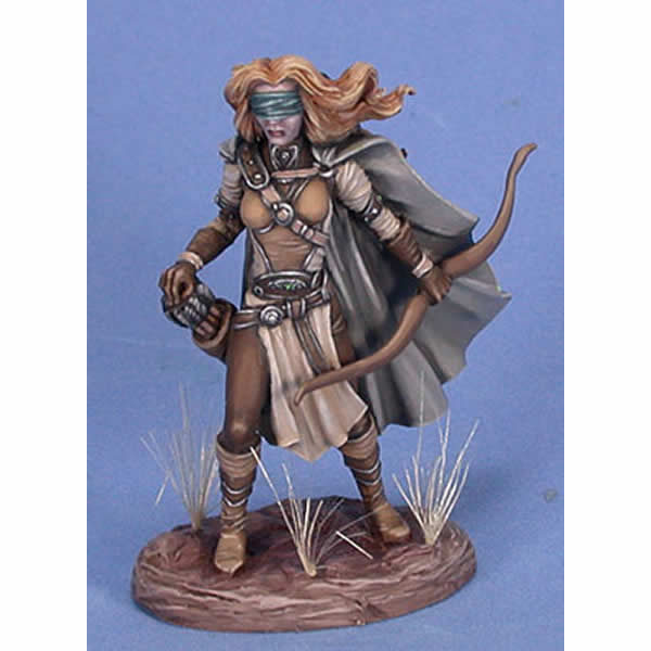 DSM7418 Female Blind Warrior Miniature Visions In Fantasy Dark Sword