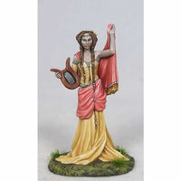 DSM7620 Muse Terpsichore with Harp Miniature Stephanie Law Masterworks