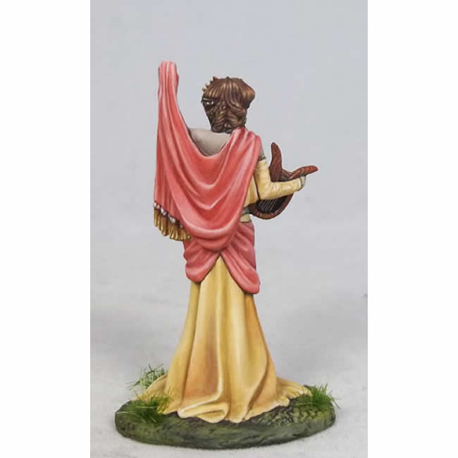 DSM7620 Muse Terpsichore with Harp Miniature Stephanie Law Masterworks