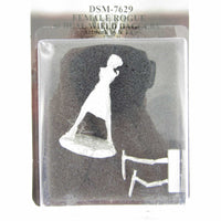 DSM7629 Female Dual Wield Rogue with Dagger Miniature Stephanie Law