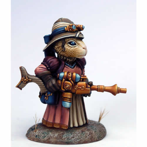 DSM8003 Female Steam Punk Guinea Pig Miniature Critter Kingdoms