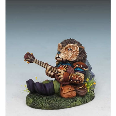 DSM8039 Hedgehog Bard With Lute Miniature Critter Kingdoms