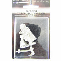 DSM8084 St Bernard Warrior Miniature Critter Kingdoms Dark Sword