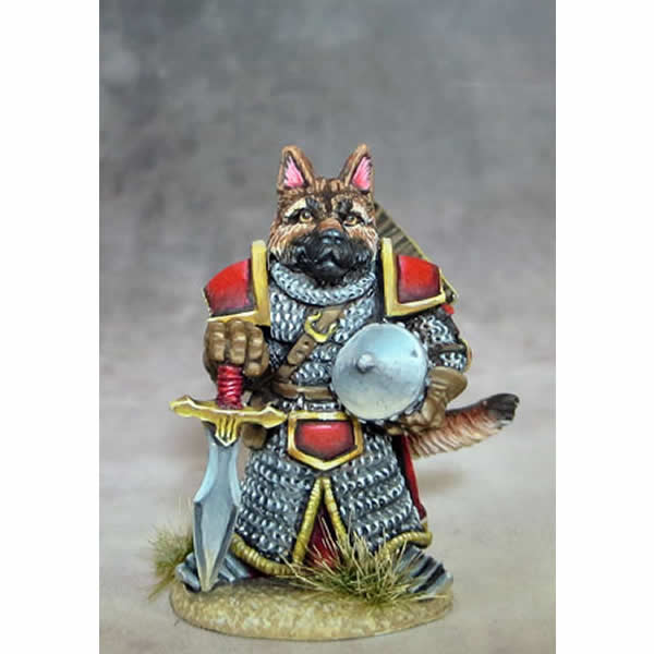 DSM8085 Leo Shiloh Shepherd Paladin Miniature Critter Kingdoms