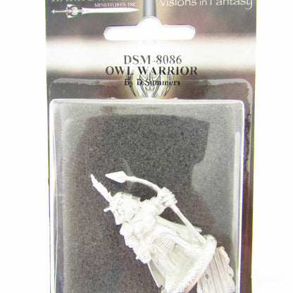 DSM8086 Owl Warrior Miniature Critter Kingdoms Dark Sword Miniatures