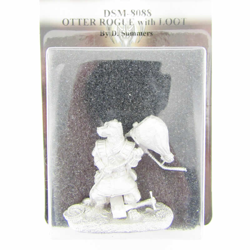 DSM8088 Otter Roque With Loot Miniature Critter Kingdoms