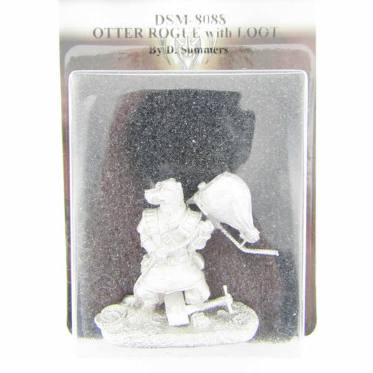 DSM8088 Otter Roque With Loot Miniature Critter Kingdoms