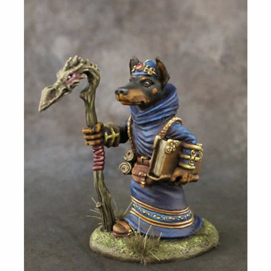 DSM8105 Belle Doberman Mage Miniature Critter Kingdoms Dark Sword