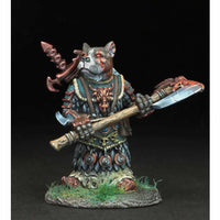 DSM8118 Pitbull Warrior With Battle Axe Miniature Critter Kingdoms