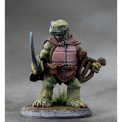 DSM8123 Tostoise Bard with Lyre and Sword Miniature Critter Kingdoms
