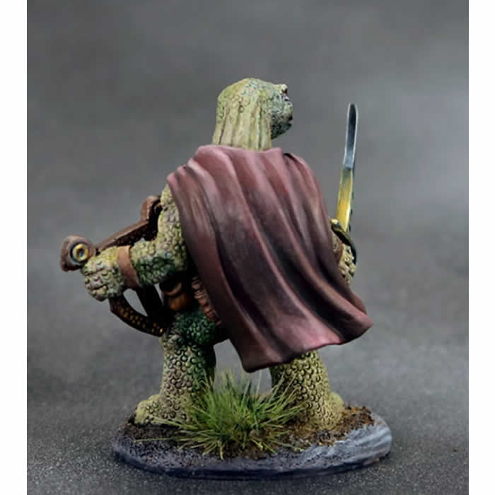 DSM8123 Tostoise Bard with Lyre and Sword Miniature Critter Kingdoms
