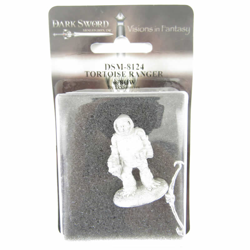 DSM8124 Tortoise Ranger with Bow Miniature Critter Kingdoms Dark Sword