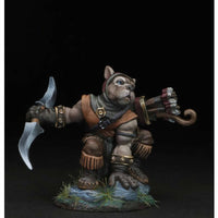 DSM8126 Pitbull Ranger with Double Bladed Sword Miniature Critter Kingdoms