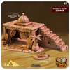 3D Printed Cast n Play Moonlit Dune Lounge Desert Winds Terrain Set 28mm 32mm D&D