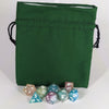 Dark Green Medium Dice Bag