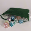 Dark Green Medium Dice Bag