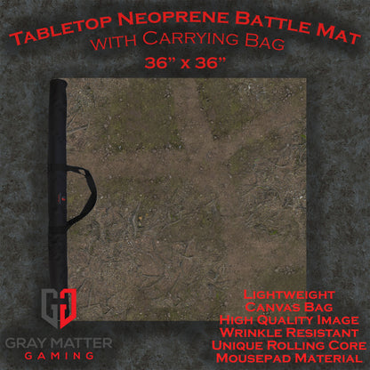 Deep Forest Neoprene Battle Mat – Tabletop Wargaming & RPG Play Mat