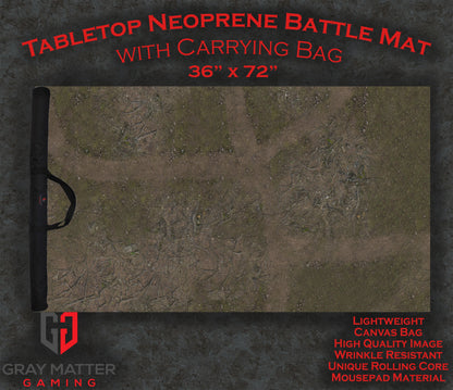 Deep Forest Neoprene Battle Mat – Tabletop Wargaming & RPG Play Mat