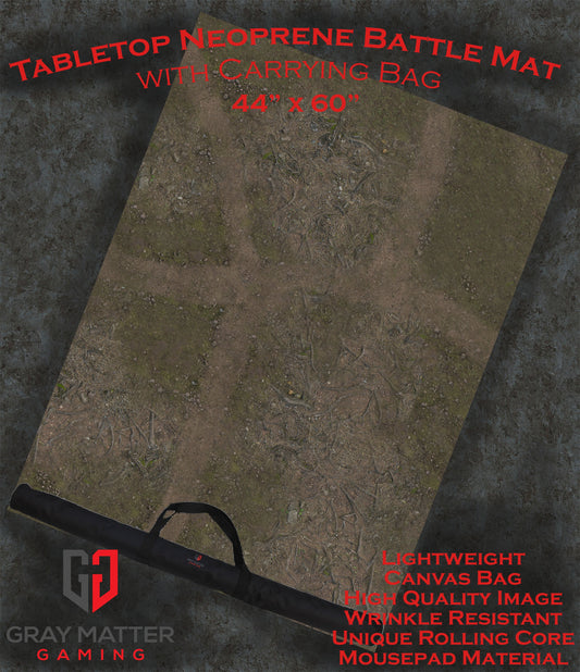 Deep Forest Neoprene Battle Mat – Tabletop Wargaming & RPG Play Mat