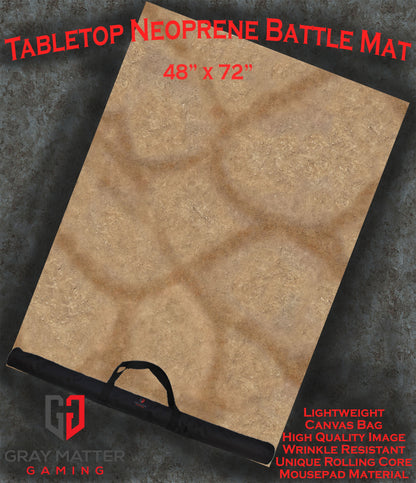 Desert Paths - Neoprene Battle Mat