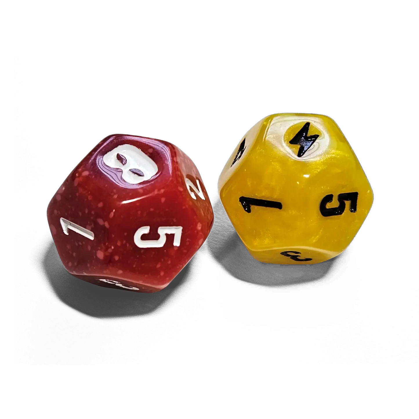 Local Legends Dice — 8 Custom City of Mist DoubleSix Dice