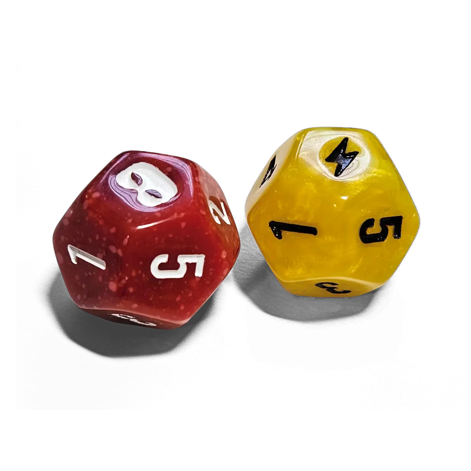 Local Legends Dice — 8 Custom City of Mist DoubleSix Dice