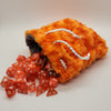 The Orange Rose Minky Dice Bag