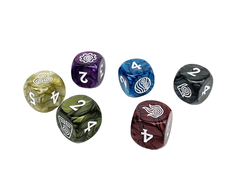 Avatar Legends RPG Dice Pack