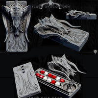 Black Dragon Dice Tray