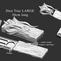 Black Dragon Dice Tray