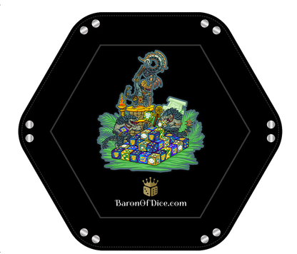 Celestial Dinosaurs | Premium Dice Tray