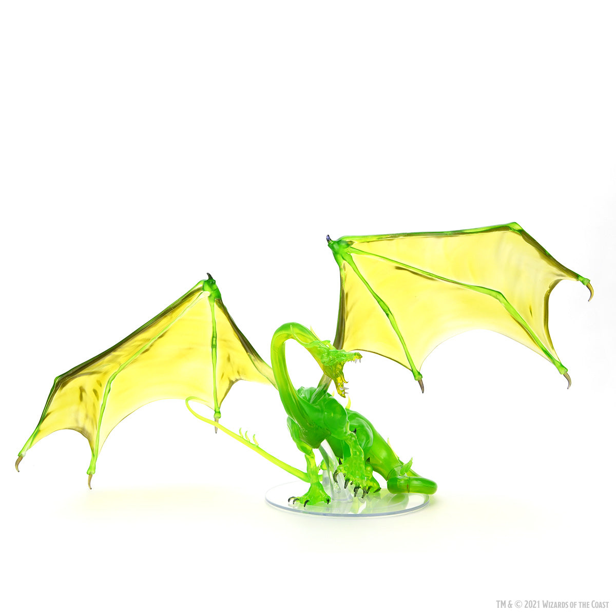 D&D: Icons of the Realms - Adult Emerald Dragon Premium Figure