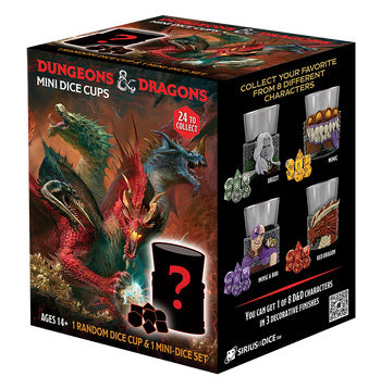 Sirius Dice D&D Mini Dice Cup Series 2 (Blind Box)