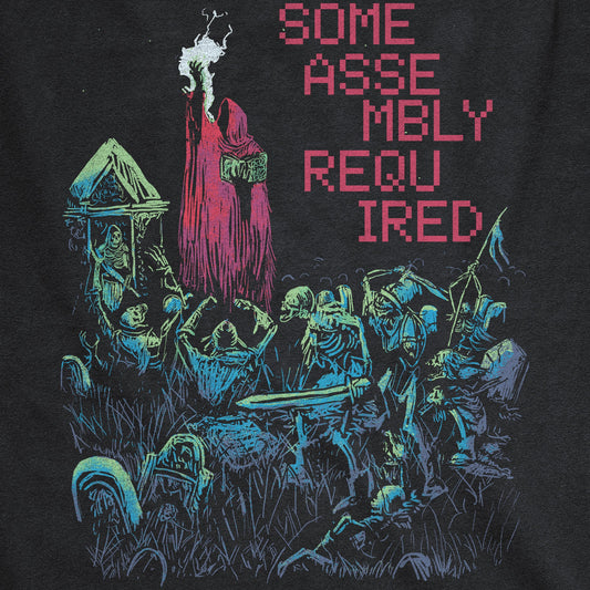 Some Assembly Required - Necromancer Wizard Tee