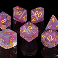 Cotton Candy, Polyhedral Dice Set