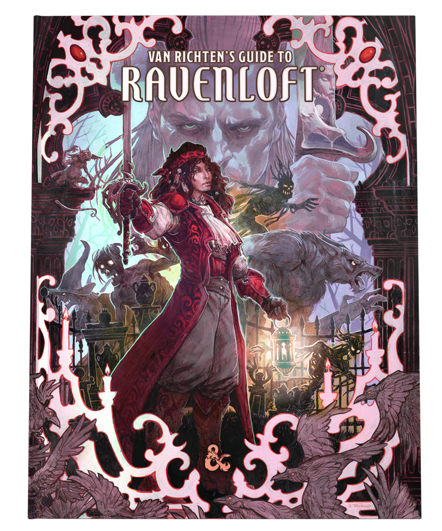 D&D:  Van Richten`s Guide to Ravenloft Alternate Cover