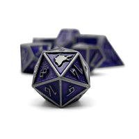 Doppelgänger - Norse Themed Metal Dice Set