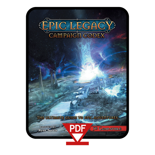 Epic Legacy Tome of Titans Vol. 1 – 22 Mythic Foes for Epic 5E (291 Pages)
